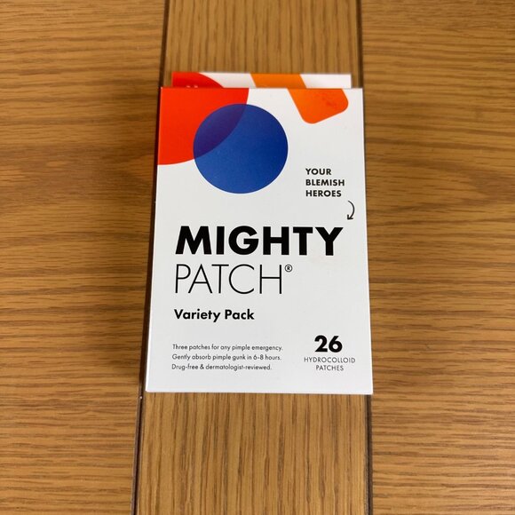 Mighty Patch 26-Count Variety Pack Hydrocolloid Acne Pimple Patches All Skin - Picture 1 of 5